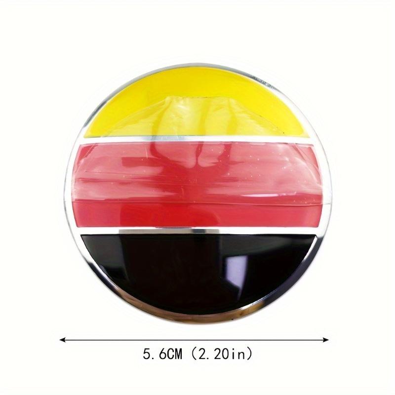 4pcs 56mm Metal Wheel Badge | Self-Adhesive Wheel Cover Protection Stickers Suitable for Wheel Cover Protection Stickers Suitable