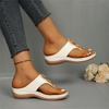 Women's Fashionable Oversized Ethnic- Herringbone Sandals