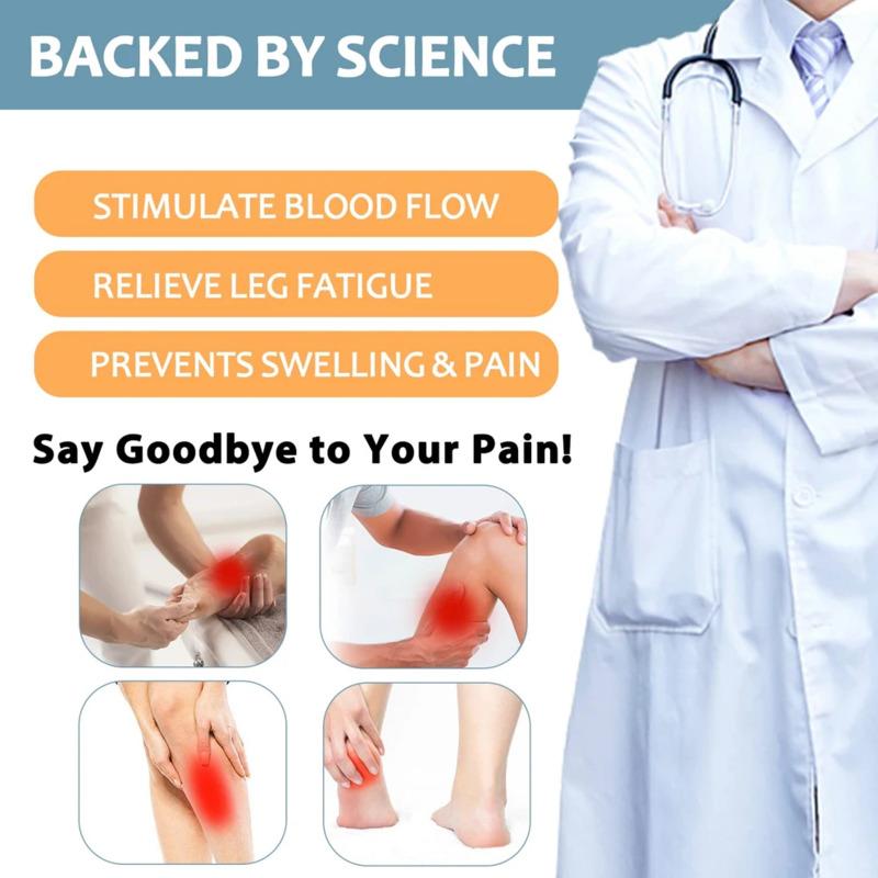 HYSAIXIA Brand New 5/6 Pairs Compression Socks Blood Circulation Men Women Pressure Running Stockings Nylon Varicose Veins