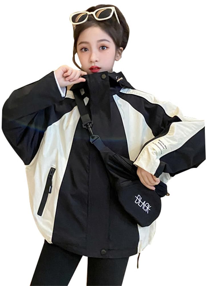 BLZXIAN Mountain Jersey Trench Duster Clothing for Girls and and Perfect for and Winter Height Kids' Windbreaker, Parka, Top, Hoodie, Coat, Jacket,