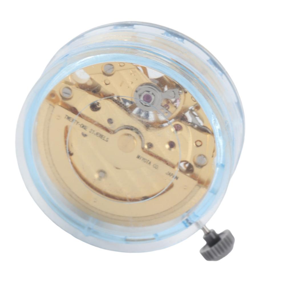 82S5 Gold Movement 21 Jewels 21600 Vibrations Per Hour Automatic Mechanical Movement Watch Movement Replacement for