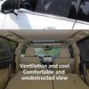 For Hyundai Ioniq AE 2017-  Car Magnetic Mesh Sunshade Anti-UV Coverage Sunshade Sunscreen Privacy Protection Auto Parts