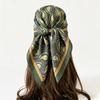Scarf Square Hijab Silk Female Shawl Wraps Bandana Headband Neckerchief Hair Bands Foulards Femme Designer Luxury Accesories Bra