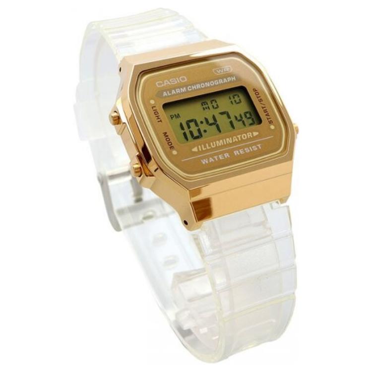 CASIO Men VINTAGE Series 36.3mm Yellow Watch A168XESG-9A A168XESG-9A