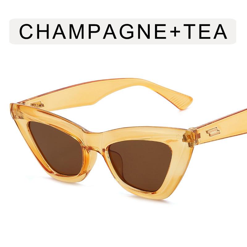 Vintage Cat Eye Sunglasses Women Fashion Luxury Sexy Small Frame Uv400 Leopard Sun Shades Glasses Female Feminino