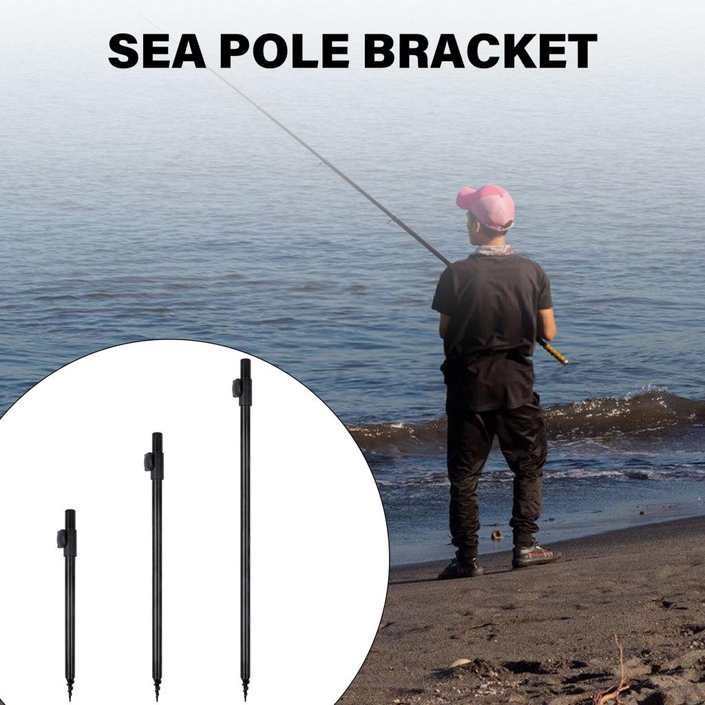 Adjustable Fishing Banks Stick Fishing Rod Pods Rest Height Adjustable Fishing Bankstick Poles Rest for Bites Alarm