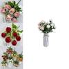 Romantic Rose Wedding Bouquet Artificial Flowers For Bridal Decor And Event Table Arrangements