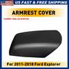 Fit 2011-2018 Explorer Ford Console Lid Armrest Cover Replacement Black Leather