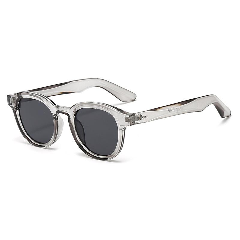 Modern New Fashion Round Shades Uv400 Classic Retro Sunglasses Men Women Wholesale High Quality Lentes