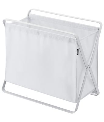 Yamazaki Jitsugyo Baggage Storage Box White W46 X D29 X H40cm Tower Folding Luggage Storage 3544 (Yamazaki) Approx. (when Used)