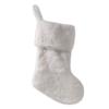 Xmas Tree Ornament Christmas Plush Stocking Furry Cartoon Doll Stockings Gift Bag Socks  Gift