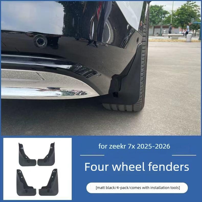 Suitable for Zeerk 7X 2025-2026 vehicle four-wheel mudguard automotive parts modification accessories
