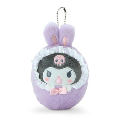 Sanrio (SANRIO) Sanrio Maskottchenhalter Kuromi Kuromi-chan Kuromi 10 x 7,3 x 4 cm Wickeltuch Baby Maskottchen Charakter 978779 SANRIO