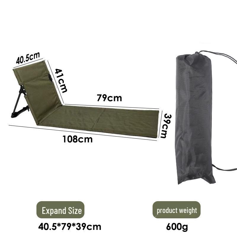 Breathable Mesh Folding Aluminum Camping Chair with Extended Backrest