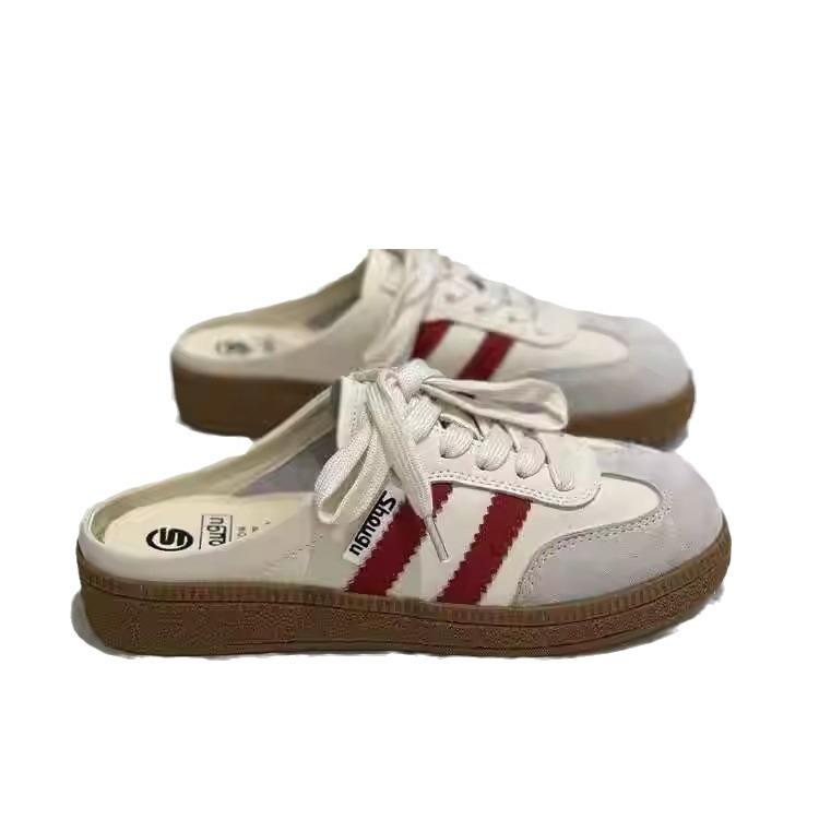 Europe Station Popular Dad Shoes Women's Shoes with the Same Thick-soled Versatile Student Sports Little White Shoes Casual Shoes Korean Ve