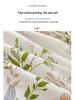 100% Cotton Fitted Sheet: Soft, Printed, Moisture-Wicking, Sweat-Absorbing, Anti-Static Mattress Protector