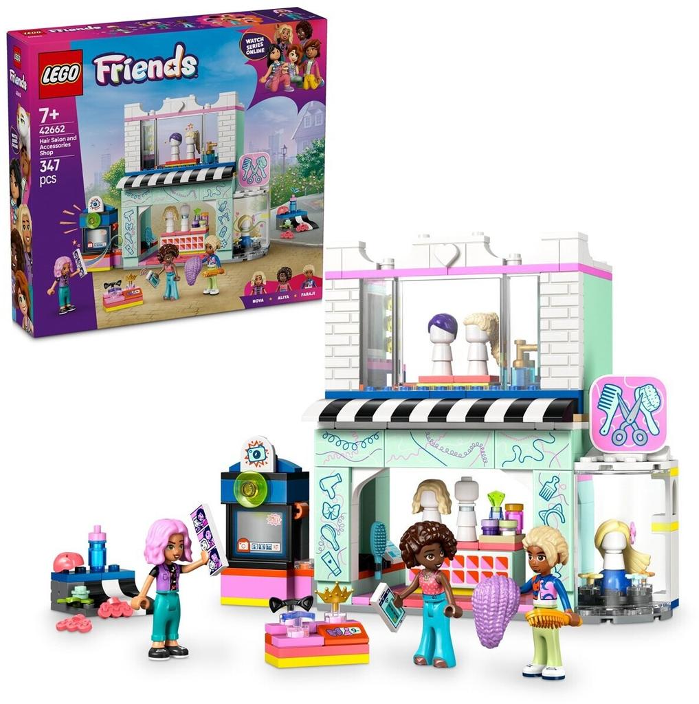 LEGO конструктор Дом, Friends – Парикмахерская набор (42662)