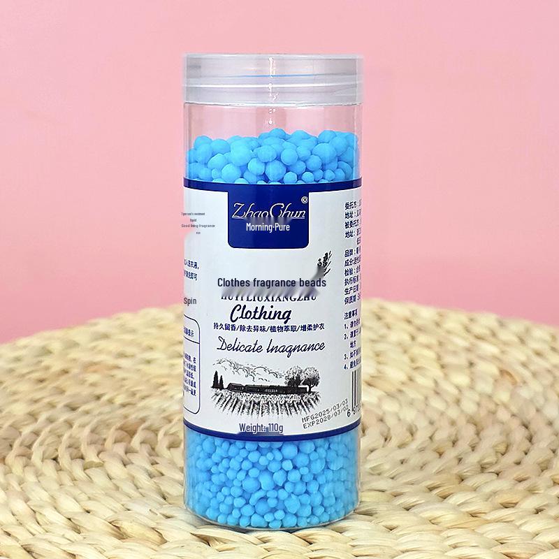 Morning Pure 110g Scent Booster Beads for Long-Lasting Fragrance in Laundry.