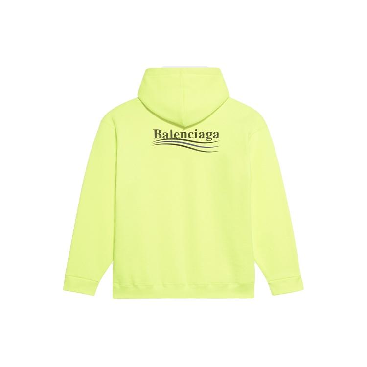 (WMNS) Balenciaga Alphabet Logo Yellow Hoodie Women's 578135TJVD47110