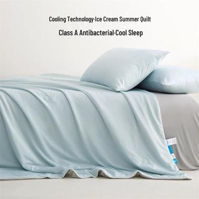 Summer Ice Silk Quilt: Cool & Washable for Mother and Baby