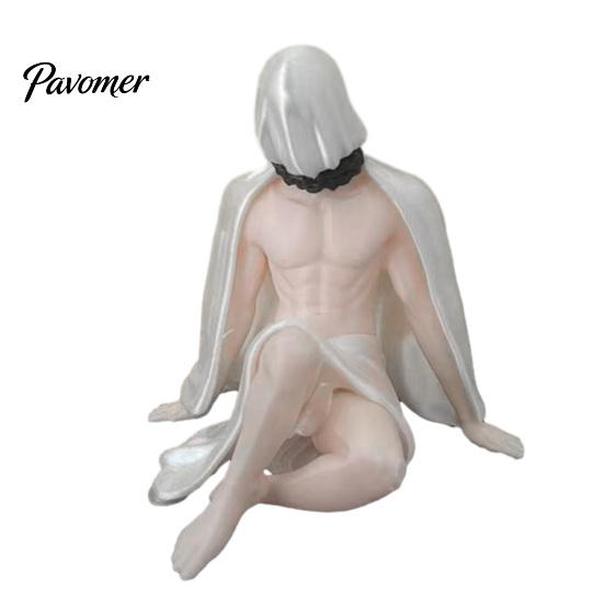 Funny Dashboard Ornaments 3D Printed Masked Hottie Ornament, Cool Mysterious Character Figurine, Stable Trendy Aesthetic Car Gadgets Base Desktop