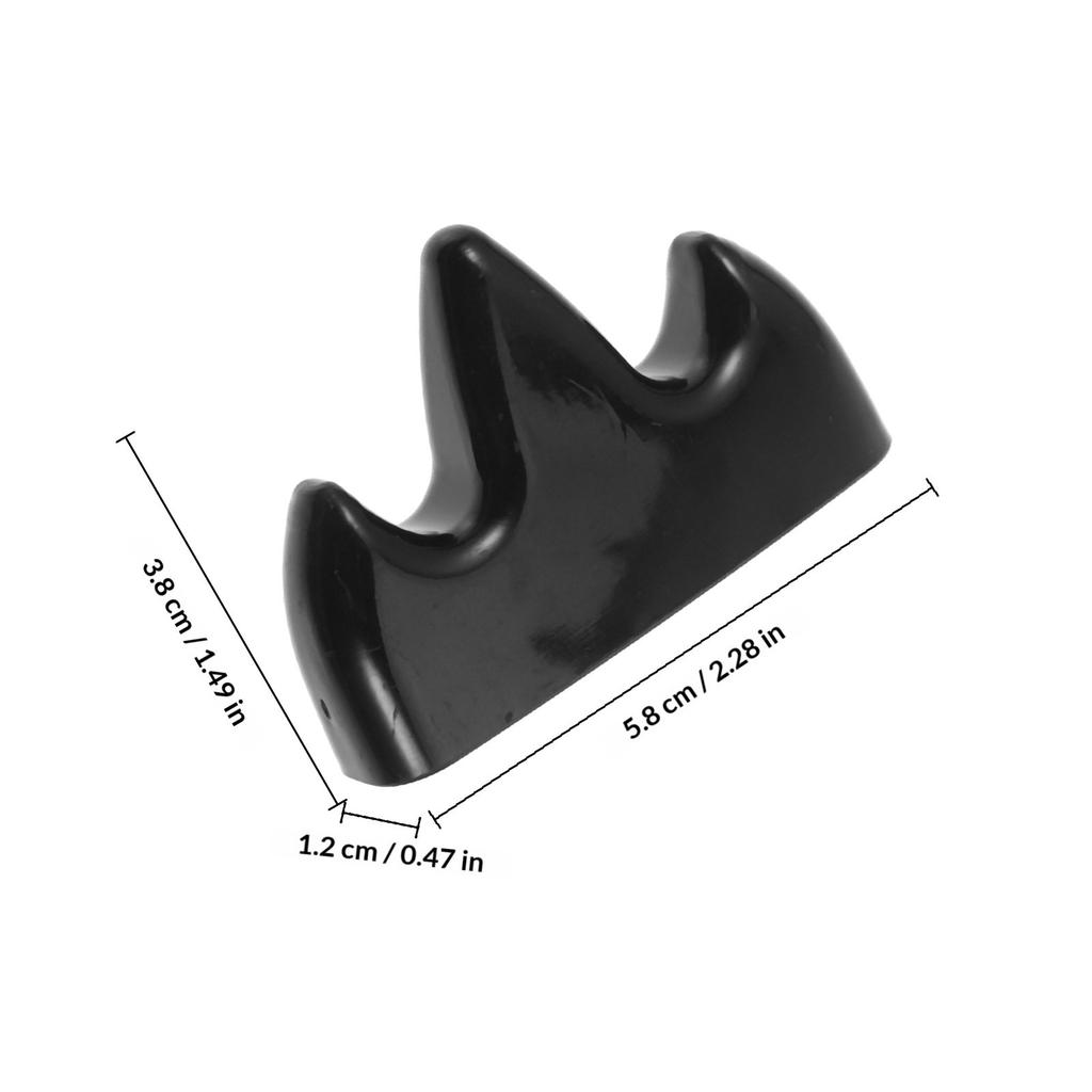 10Pcs Mountain Shaped Calligraphy Pen Holder Plastic Paintbrush Holder for Chinese Calligraphy Brushes Watercolor Rest Desktop