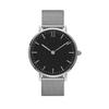 Waterproof Movement Steel Chain Watch Light Luxury Niche Minimalist Wind Steel Mesh Belt Slim Watch Lady