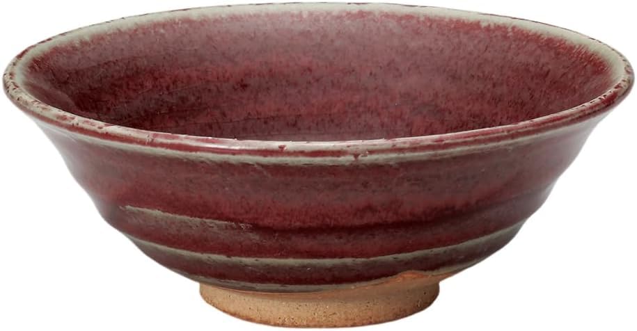 Matcha Cinnabar Summer Mino Made In Japan Ale-net Bowl, Matcha, Ceramic, Ware,