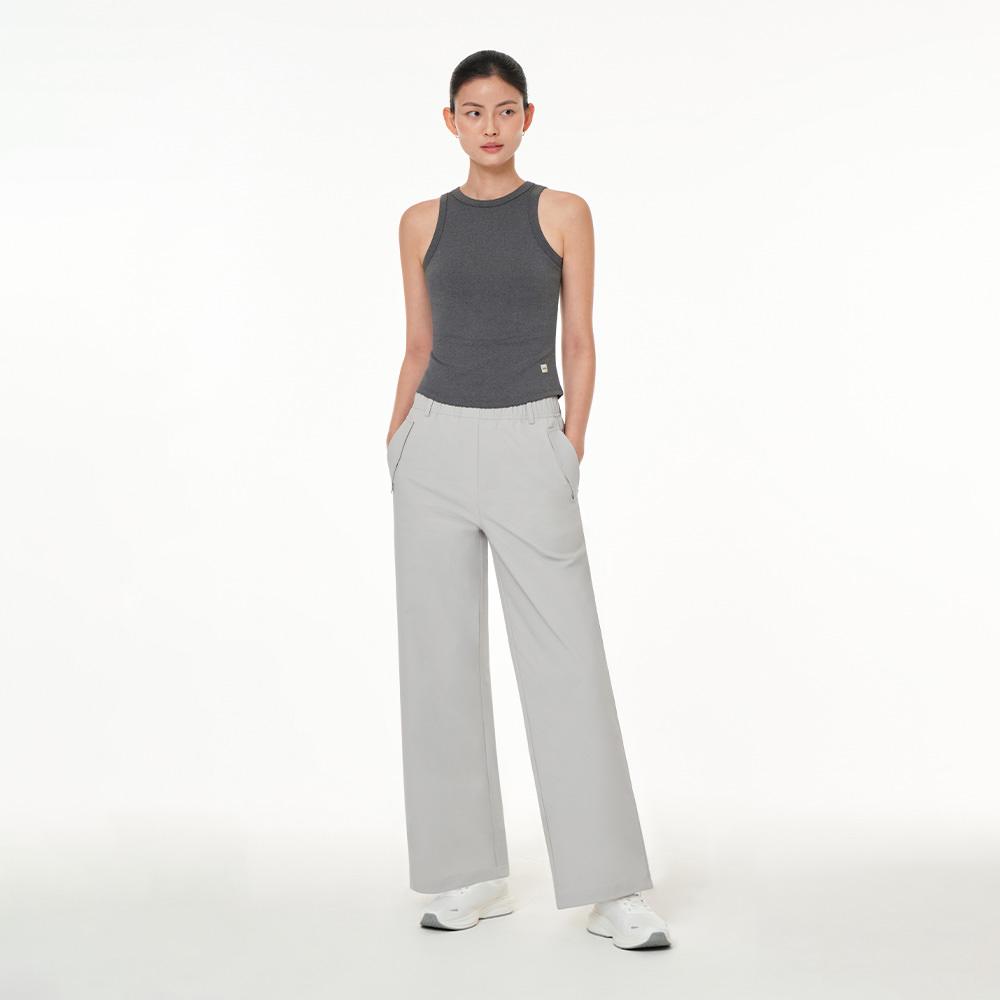 ANDAR Airst Solid Two-Way Wide Pants