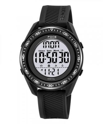 FOCE Men's Sports Urethane Band Digital Electronic Watch FD2201BK