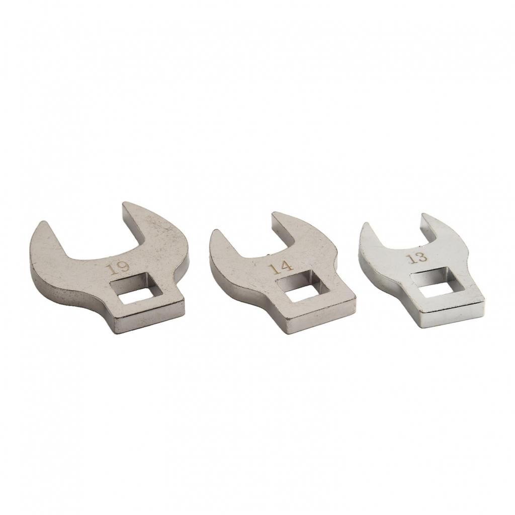 Wrench Accessories Complete Metric Crowfoot Tool Kit with Eight Pieces