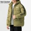 Mark Fairwhale Men's Winter Hooded Puffer Jacket