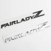 3D Letters Fairlady Z Logo Rear Boot Trunk Emblem Badge For Nissan Nismo 350Z 370Z Z33 GTR Side Fender Car Sticker Decals