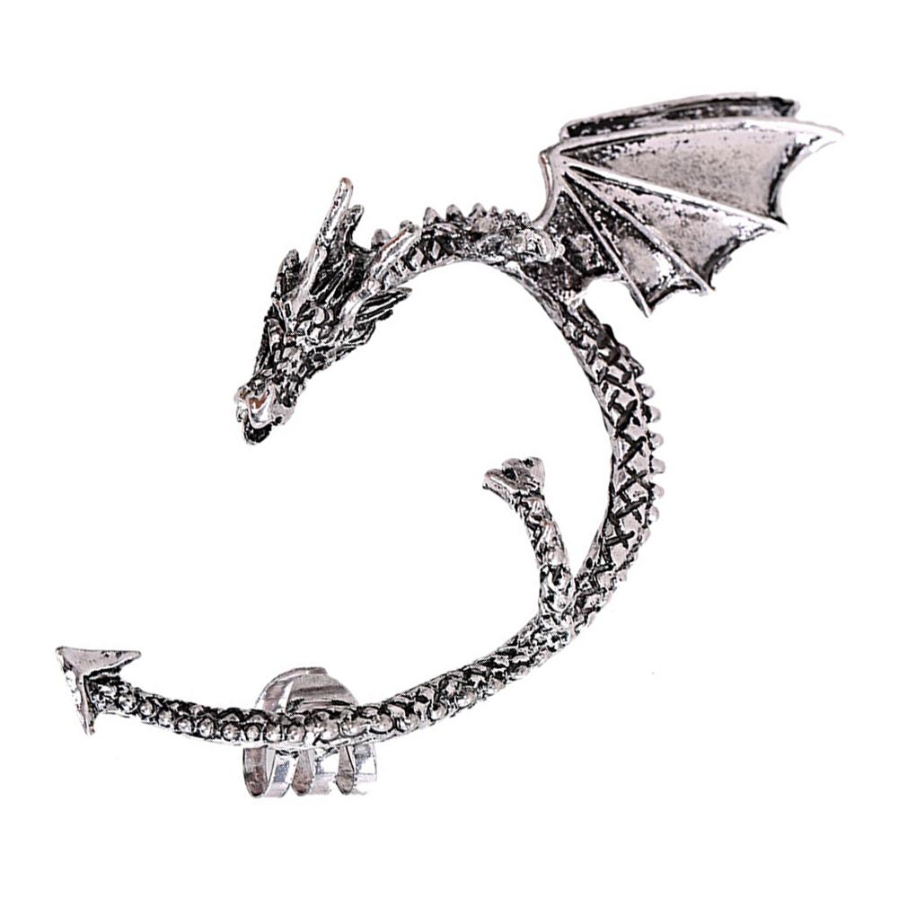 Women Vintage Punk Ear Cuff Alloy Earring Jewelry Ear Loop Decoration