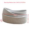 Hand Woven Basket Laundry Basket Storage Office Sundries Handmade Knitting Cotton Hamper