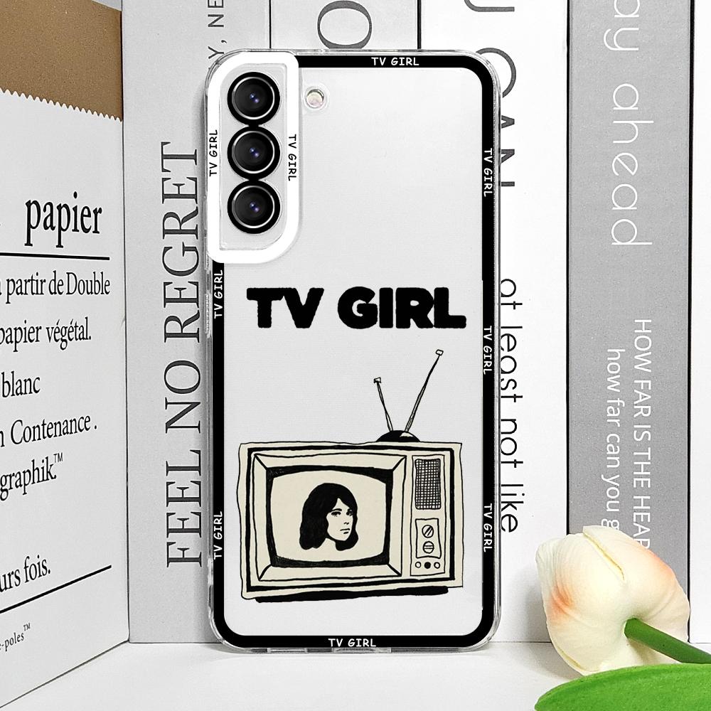 Fashion Singer TV Girl Music Albums Phone Case for Samsung Galaxy A14 4G A16 A55 A54 A36 A53 A13 5G A15 A25 A52 Clear Soft Cover