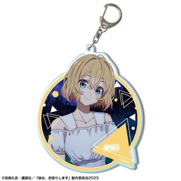 Anime Rent A Girlfriend Figures Chizuru Sakurasawa Action Model Acrylic Keychains Kawaii Bag Pendant Key Chains Children's Gifts