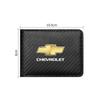 AABHI1 Car Sticker Carbon Fiber Car Driving License Package Cover For Chevrolet SS Z71 RT Captiva Colorado Cruze Spark Malibu Trax