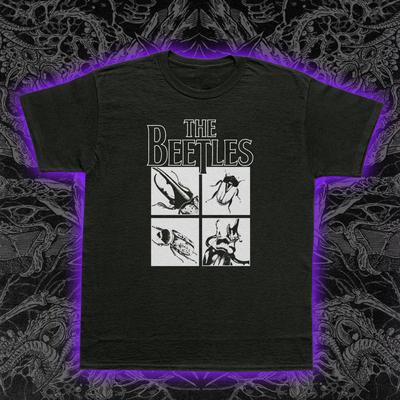 The Beetles T-Shirt Insect Bug Band Parody Funny Entomology Pun Tee S-5XL