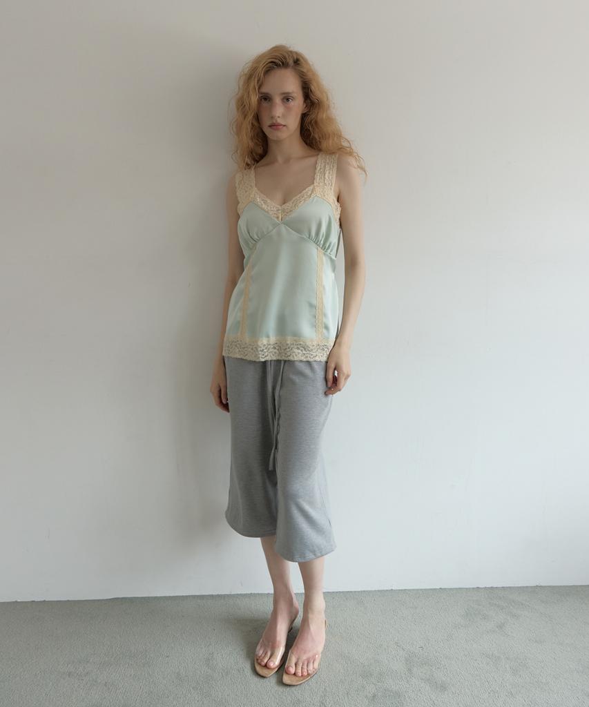 Asula Lazy Sweat Pants - Short (Melange Gray)