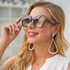 Oversized Cat Eye Sunglasses Women 2025 Luxury Brand Fashion Large Frame Square Sun Glasses For Men Retro Trendy Cateye Eyewear