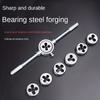 12/20/40pcs Ultimate Hand Tap and Die Set - Complete M3-M12 Screw Thread Plugs, Straight Taper Reamer Tools for DIY Enthusiasts
