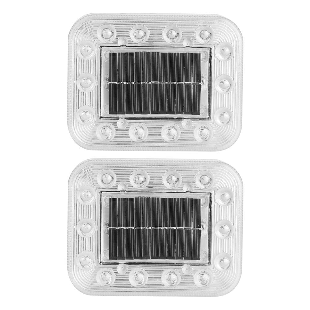 

2 шт. Автомобільний Вантажний Стробоскоп Аварійний Миготливий Світло Панель Сонячний Попереджувальний Широкий Ліхтар Задня Частина Запобігати