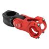 Bike Hollow Stem CNC Machining   Handlebar Extender for Mountain Road Bike Red and Black