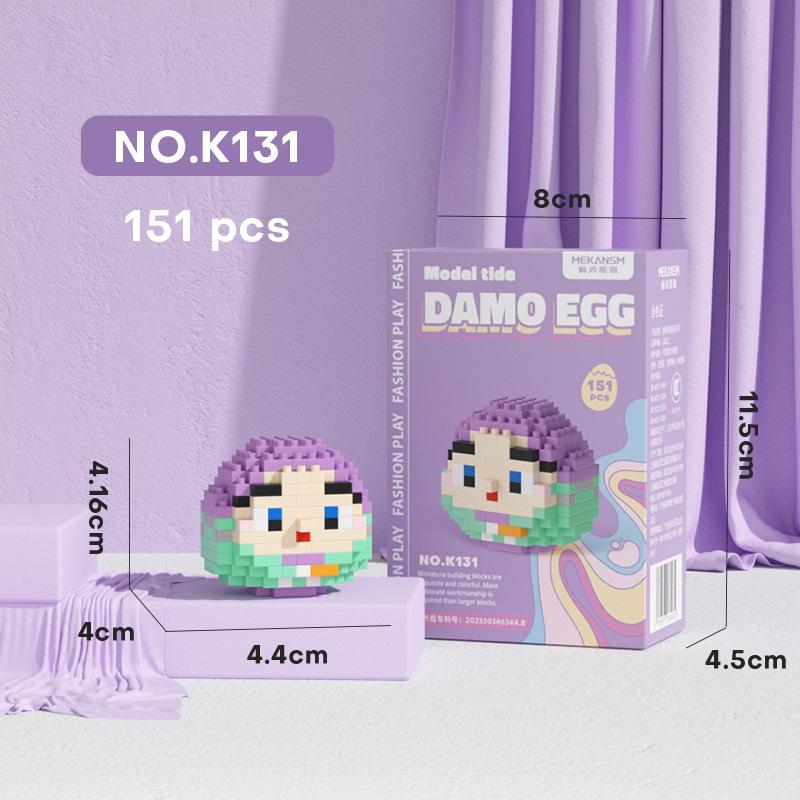 Stitch Building Blocks Anime Kawaii Cartoon mini Action Children's Figures Blocks Bricks Assemble DIY Toys Gift for Kids