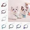 Pet Collar with Bell Necklace - Small Dog & Cat Bell Collar, Pet Neck Accessory for Puppies Kittens Kitten Collar