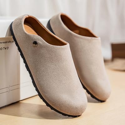 Herren neue vielseitige Übergröße lässige Herren Outdoor-verschleißfeste Slipper Halbschuhe Birkenstock Taschenkopf Slipper