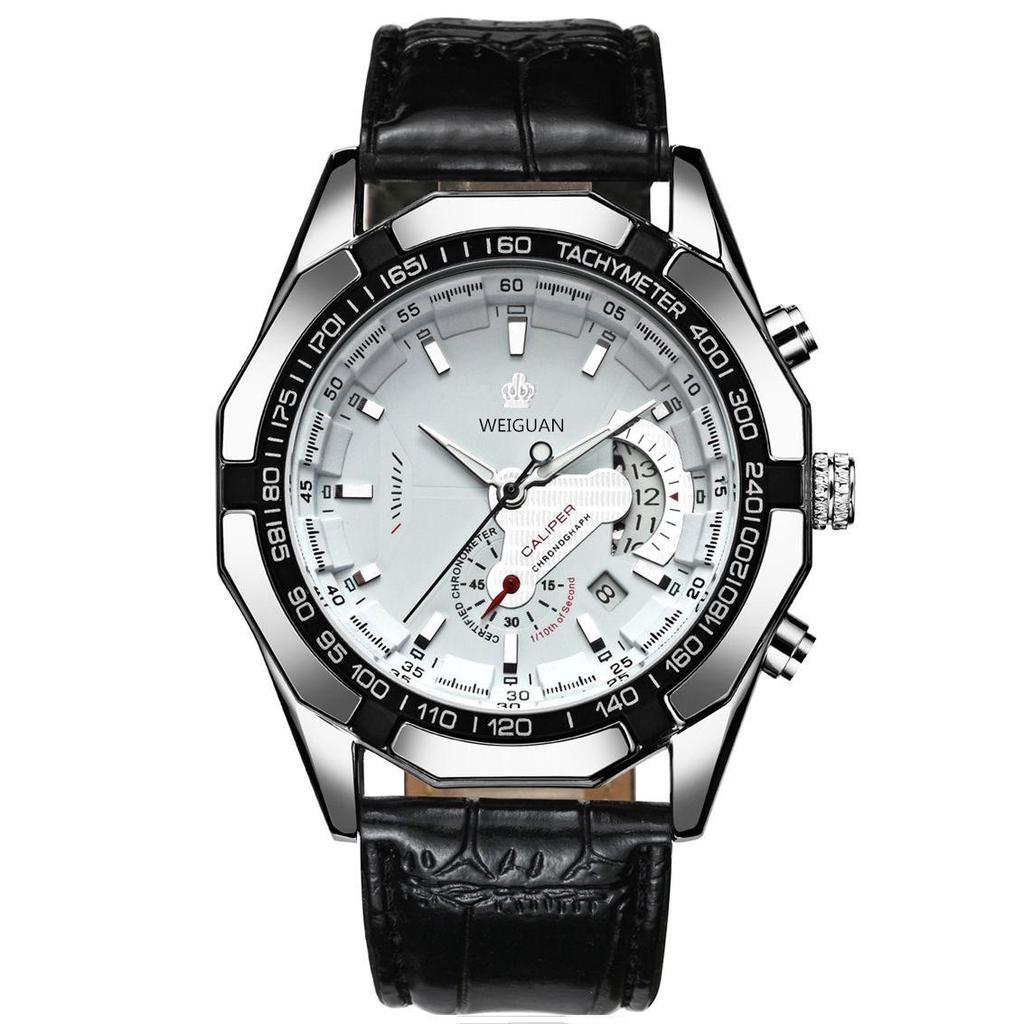 New Waterproof Luminous Men's Quartz Wristwatch - Trendy Korean Style, Fully Automatic, Domineering Design.