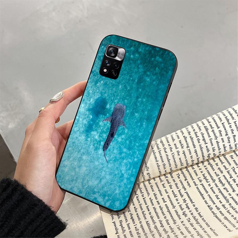 Phone Case For Xiaomi Poco C71 15T 14T Pro Redmi note 15 14 14 13 Pro Redmi A5 15C 13C Whale Shark