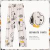 Women's Korean-Style Loose Pajama Pants - Imitation Cotton, Spring/Autumn